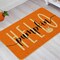 Hello Pumpkin Door Mat Welcome Decorative, Autumn Thankful Pumpkin Farmhouse Outdoor Indoor Patio Entrance Door Mats Low Profile Non Slip Outside Inside Floor Mat Rugs for Home Decor. 29x 17 Inch